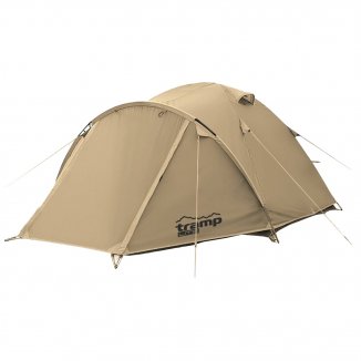 Изображение Tramp Lite палатка с большим тамбуром Camp 2 (песочный)