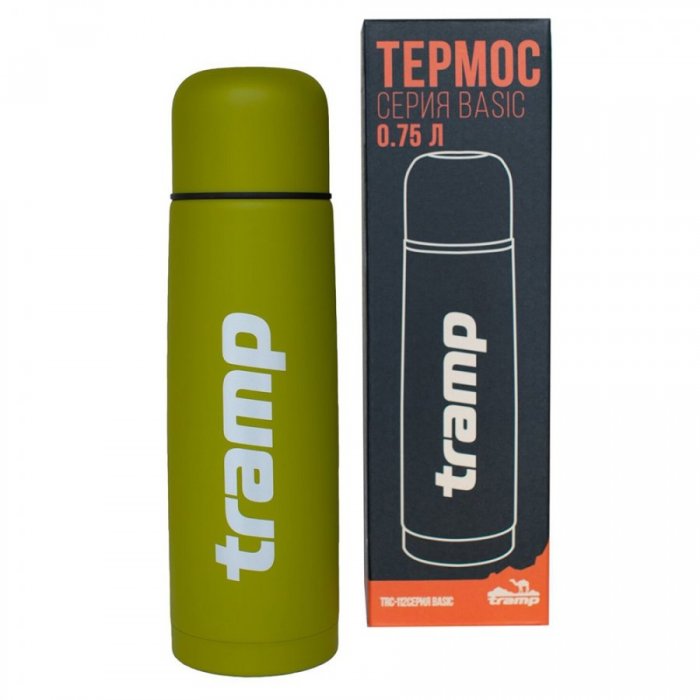 Tramp Термос Basic 0.75 л, TRC-112, оливковый